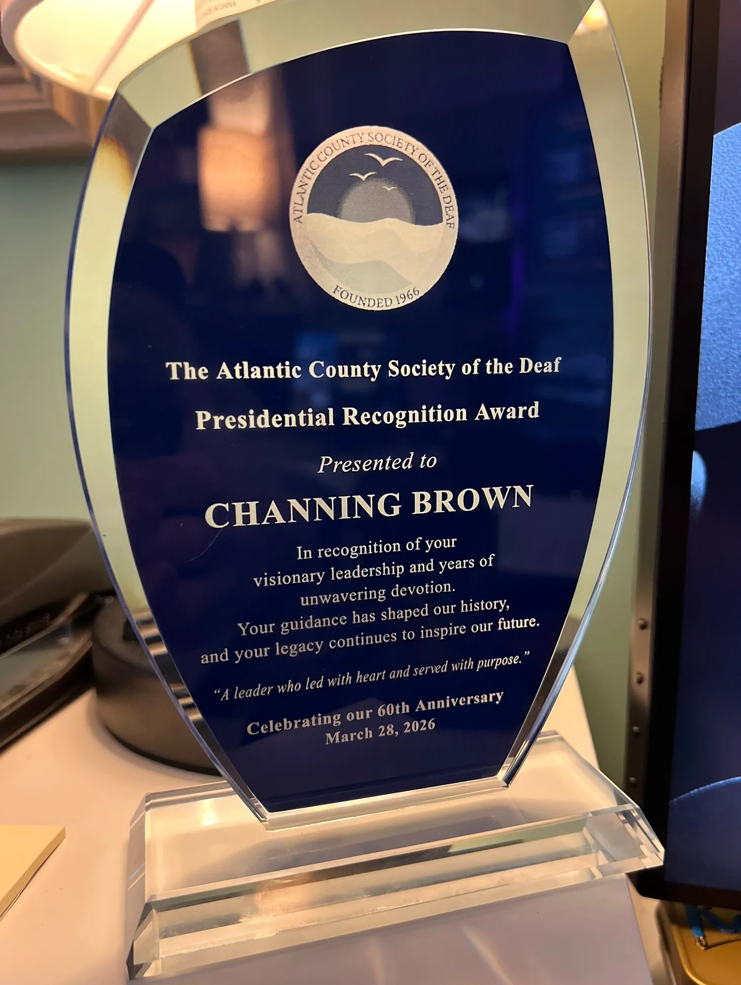 ACSD award